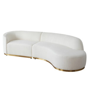 The Serene Curve Lounge Sofa