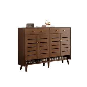 Rubberwood Shoe Cabinet