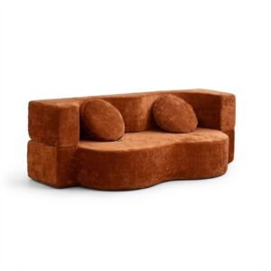 Wavy Folding Floor Sofa Bed