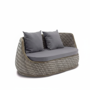 Nordic leisure outdoor open-air balcony rattan sofa
