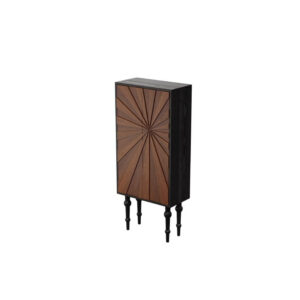 American Retro Solid Wood Foyer Cabinet