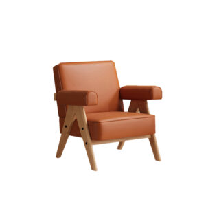 Nordic Minimalist Faux Armchair Sofa