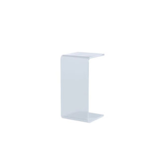 Nordic Luxury C-Shaped Acrylic Side Table