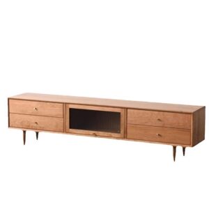 Cherry Wood TV Console