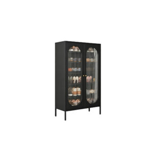 Linear Metal Utility Storage Cabinet