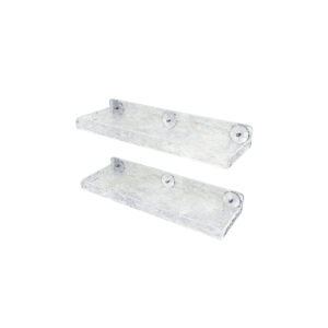 Acrylic Water Ripple Wall Mounted Shelf