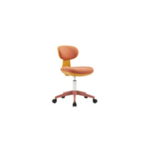 Adjustable Coral Polyester Ergonomic Task Chair