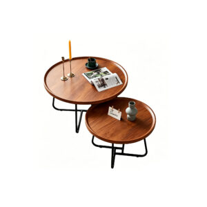 Circular combination coffee table