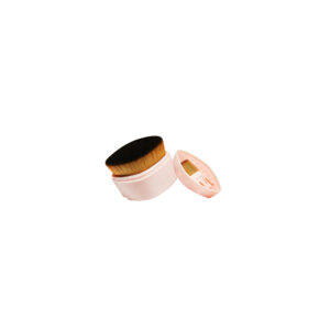 Professional No-Trace Petal Foundation Brush for Seamless Makeup Application