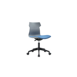 Ergonomic Two-Tone Polyester Office Chair