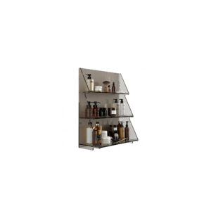 Modern Christmas Tree Acrylic Wall-Mounted 3-Tier Organizer Shelf