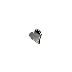 French Pearl Heart-Shaped Glossy Hair Claw Clip