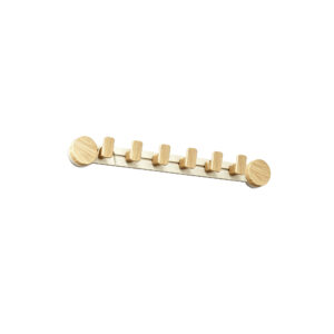 Walnut Wood Suction Cup Wall Hook