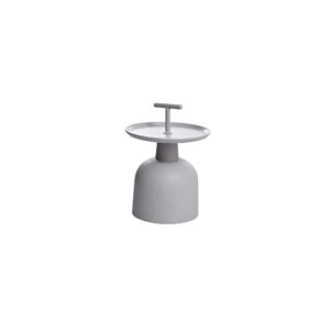 Taste Bell-Shaped PP Side Table, Modern Single-Tier Tray Accent Table
