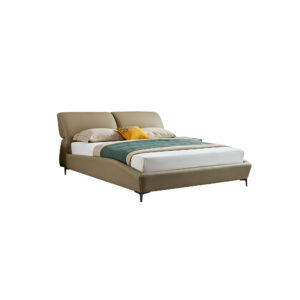 Nappa Forte Bed, white-background front or three-quarter view