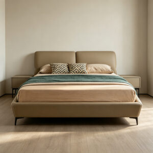Nappa Forte Bed, styled campaign view