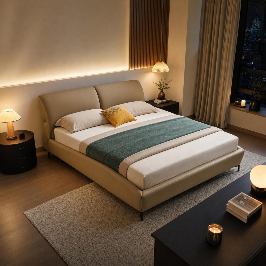 Nappa Forte Bed, lifestyle setting 4