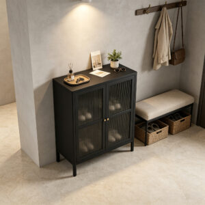 Household Steel Storage Cabinet, styled campaign view