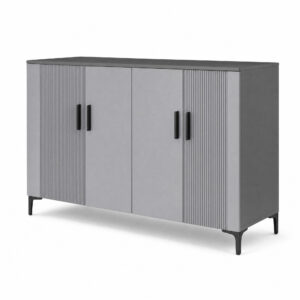 Timber Hallway Footwear Cabinet, white-background front or three-quarter view