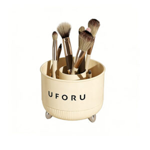 Desktop Carousel Organizer, white-background front or three-quarter view