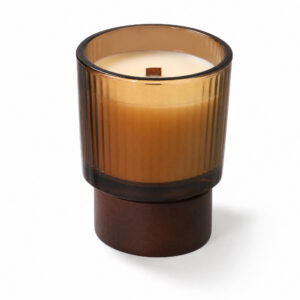 Luminous Scented Candle, white-background rear or detail view
