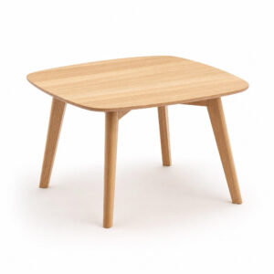 Living Room Side Table, white-background rear or detail view
