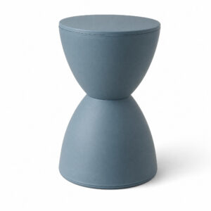 Aura Hourglass Multi-Functional Stool, white-background rear or detail view