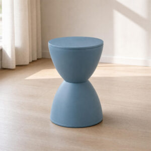 Aura Hourglass Multi-Functional Stool, styled campaign view