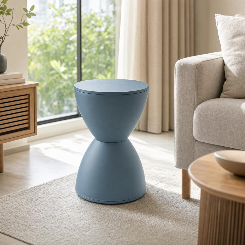 Aura Hourglass Multi-Functional Stool, lifestyle setting 1