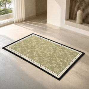 French Spring Loopweave Mat, styled campaign view
