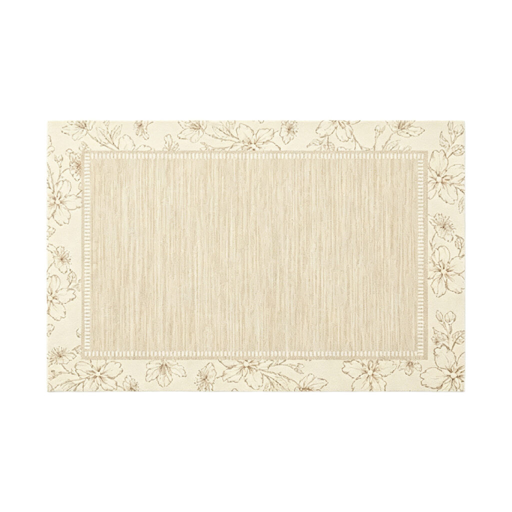 Warm Sprouts Faux Cashmere Cloud Mat, white-background front or three-quarter view