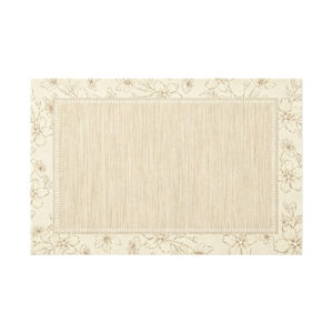 Warm Sprouts Faux Cashmere Cloud Mat, white-background front or three-quarter view