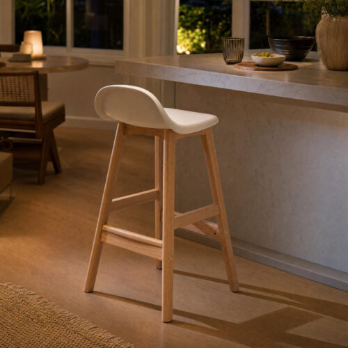 Wood Counter Stool, lifestyle setting 4