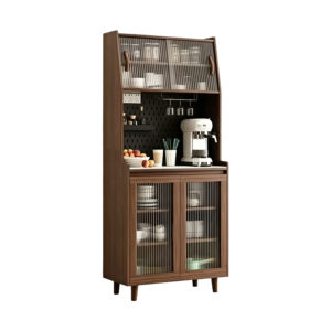 Kitchen Storage Cabinet, white-background front or three-quarter view