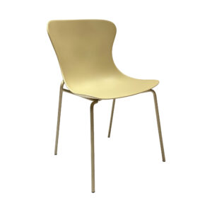 Aurora Curve Dining Chair, white-background front or three-quarter view