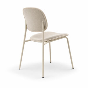 Clean-Profile Dining Side Chair, white-background rear or detail view
