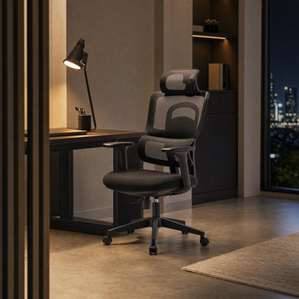 The Precision Task Chair Series – 2010A, alternative campaign view