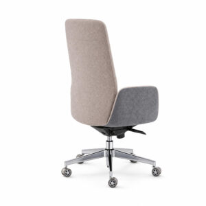 Airflow Fabric High-Back Task Chair, white-background rear or detail view