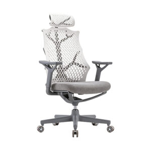 Bionic Tree-Design Ergonomic Office Chair, white-background front or three-quarter view