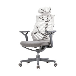Bionic Tree-Design Ergonomic Office Chair, white-background front or three-quarter view