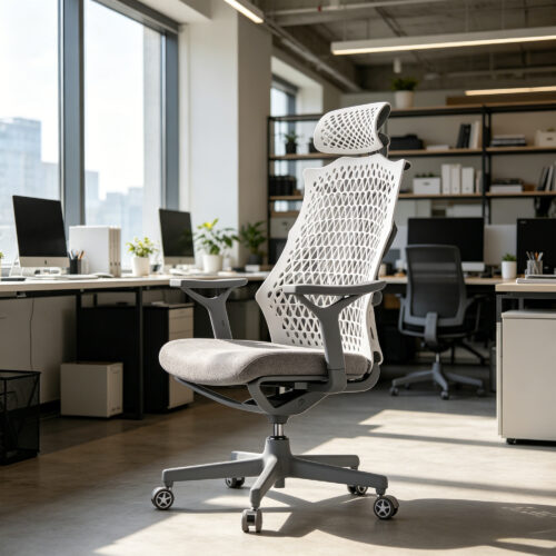 Bionic Tree-Design Ergonomic Office Chair, lifestyle setting 1