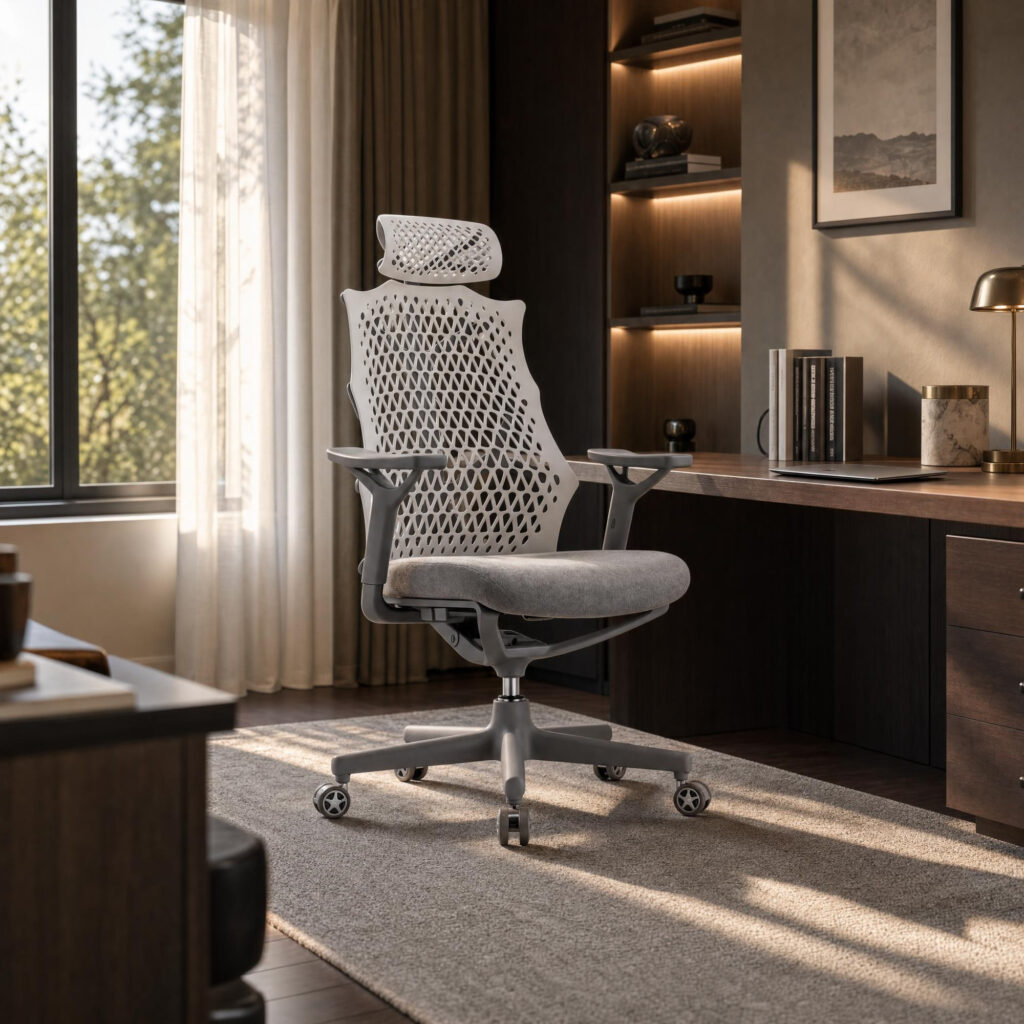 Bionic Tree-Design Ergonomic Office Chair, lifestyle setting 3