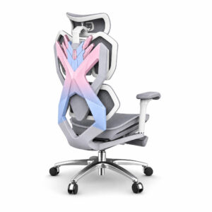The Vertex Ergonomics Series - X5FS-101-JT, white-background rear or detail view
