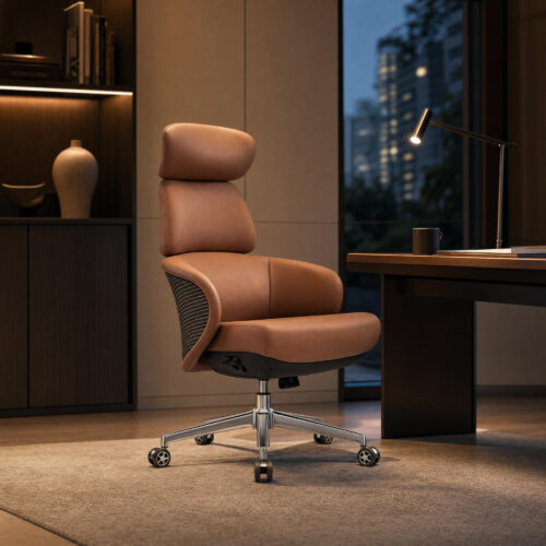 Luxury Eco-Leather Executive Office Chair, alternative campaign view