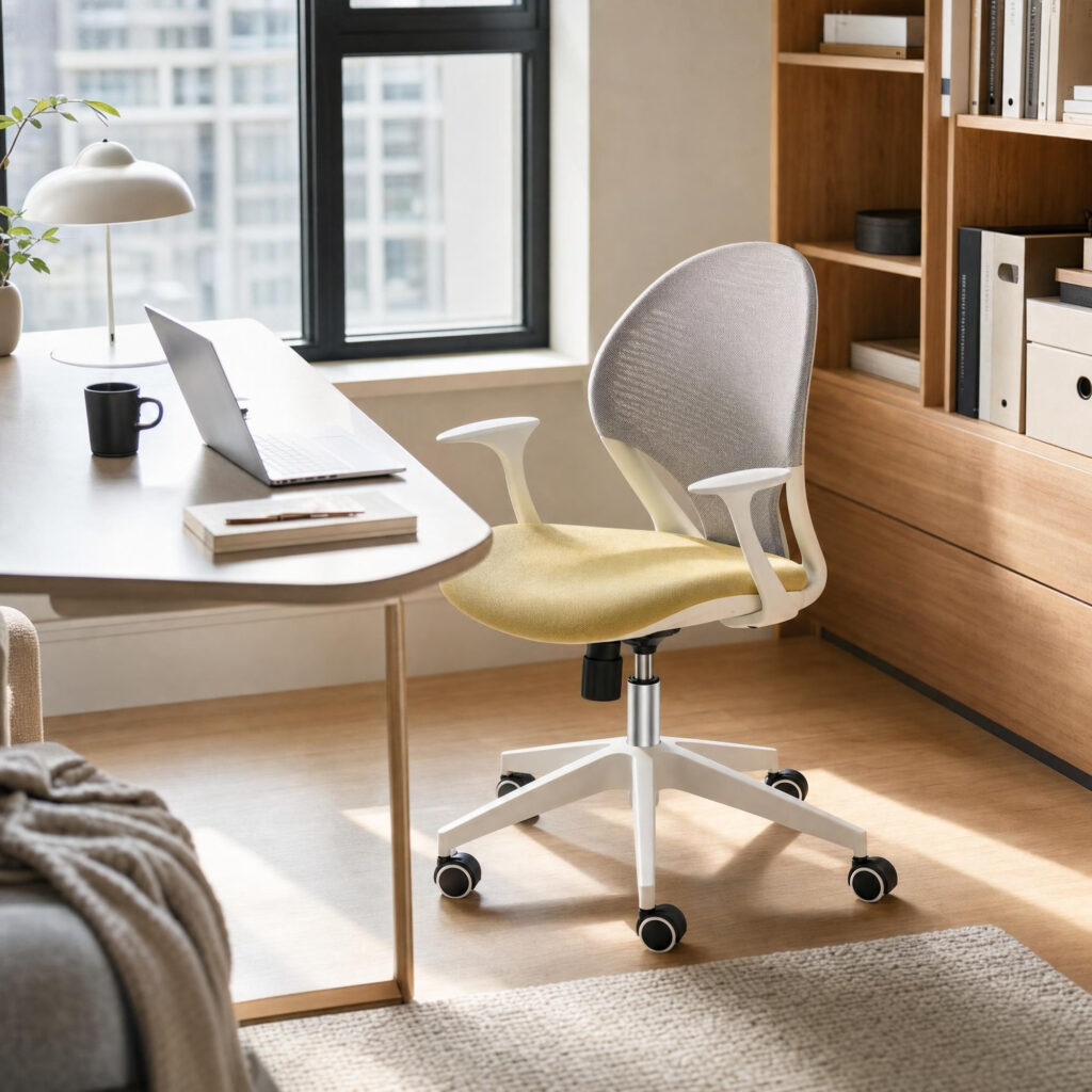 Dual-Tone Breathable Mesh Office Chair, lifestyle setting 2