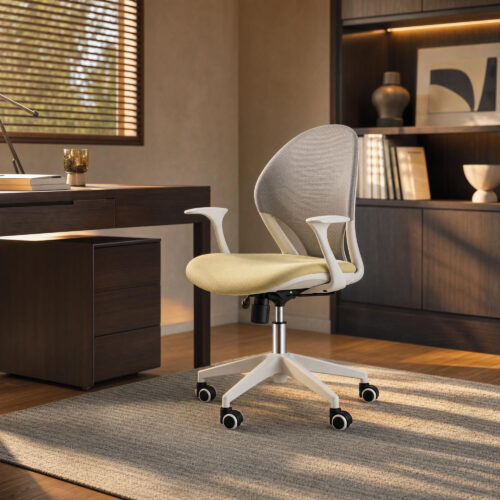 Dual-Tone Breathable Mesh Office Chair, lifestyle setting 3