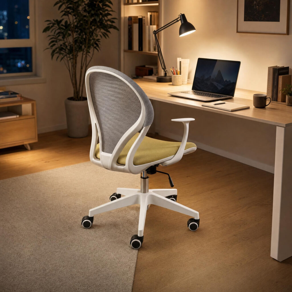 Dual-Tone Breathable Mesh Office Chair, lifestyle setting 4