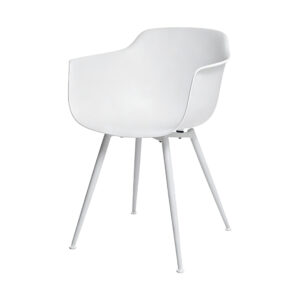 Clide Curved Tub PP Chair, white-background front or three-quarter view