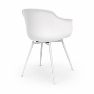 Clide Curved Tub PP Chair, white-background rear or detail view