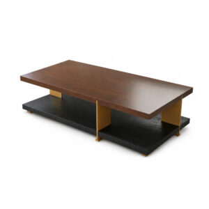 Dual Tone Coffee Table, white-background front or three-quarter view